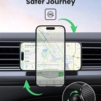 Ugreen MagSafe /Qi CD345 2-u-1 indukcijski auto punjač