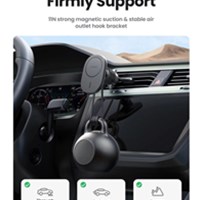 Ugreen MagSafe /Qi CD345 2-u-1 indukcijski auto punjač