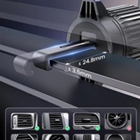 Ugreen MagSafe /Qi CD345 2-u-1 indukcijski auto punjač