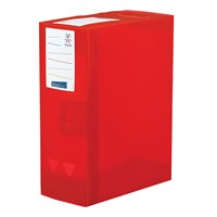 MAXI kutija za odlaganje A4, debljina 12 cm, crvena