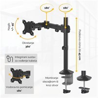 Nosač monitora REFLEX jednostruki 