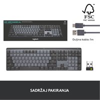 LOGITECH Osvijetljena tipkovnica MX Mehanical