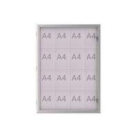 MAUL Outdoor oglasni ormarić Excite 16xA4; 1304x956x28 mm