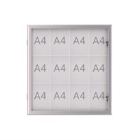 MAUL Outdoor oglasni ormarić Excite 12xA4; 1000x956x28 mm