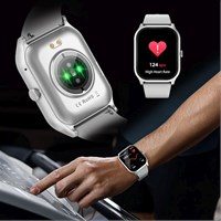 BWOO Pametni sat s fitness trackerom 2.01&quot; Touch Round Screen IP67