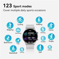 BWOO Pametni sat Sport Fitness 1.39&quot; Touch Screen IP67