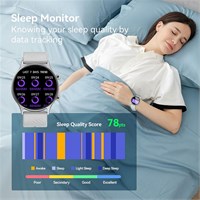 BWOO Pametni sat Sport Fitness 1.39&quot; Touch Screen IP67