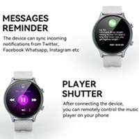 BWOO Pametni sat Sport Fitness 1.39&quot; Touch Screen IP67