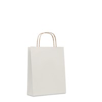 Papirnata vrećica  18x8x21 cm; bijela