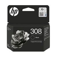 HEWLETT-PACKARD Patrona HP 308, original HP No. 308 Black  (160 str.)