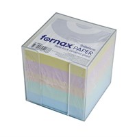 Plastična kocka s papirićima stalak s papirićima u boji