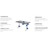ERGOVISION Podizni stol CLASSIC 2