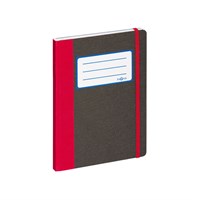 Poslovna bilježnica Basic crvena, A5