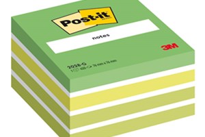 Post-it&#174; pastel zelena kocka