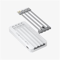 BWOO Power Bank 10,000 mAh s 4 ugrađena kabela