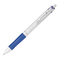 PURE WHITE kemijska olovka M; plava