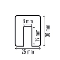 Rubni zaštitni profil E8 