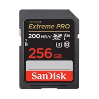 Secure Digital Card eXtreme PRO SD 256 GB; 2070MB/s V30 UHS-I U3