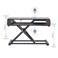 Sit-Stand Corsivo Workstation 