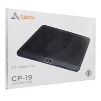 SBOX Stalak za Notebook s hlađenjem CP-19