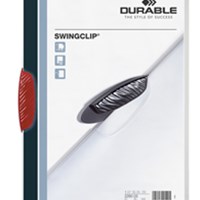 SWINGCLIP fascikl s zatvaračem tamnocrveni clip 