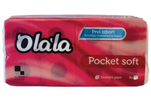 Toaletni papir Pocket Soft
