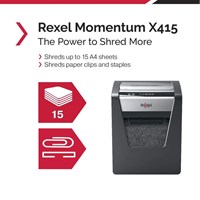 REXEL Uništavač papira Momentum X415 