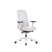 Uredski stolac FOCUS siva boja okvira sa sivim sjedalom