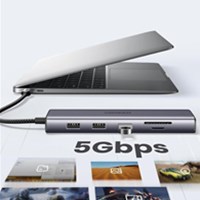 Ugreen USB-C na 2 x USB 3.0 Multport, 10 u 1