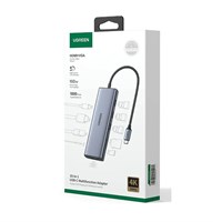 Ugreen USB-C na 2 x USB 3.0 Multport, 10 u 1