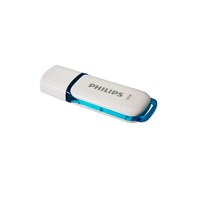 USB memorija Snow 16 GB, bijelo/plavi
