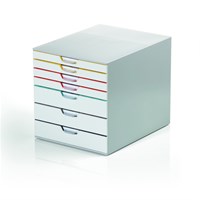 DURABLE VARICOLOR&#174; WHITE kutija sa 7 ladica