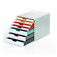 DURABLE VARICOLOR&#174; WHITE kutija sa 7 ladica
