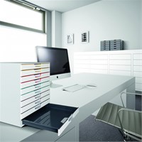 DURABLE VARICOLOR&#174; WHITE kutija sa 7 ladica