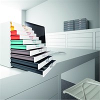 DURABLE VARICOLOR&#174; WHITE kutija sa 7 ladica