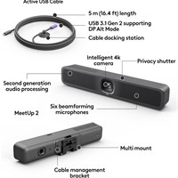 LOGITECH Video kamera 4K MeetUp 2