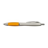 ZANZIBAR kemijska olovka silver/narančasta (*min 50 kom)