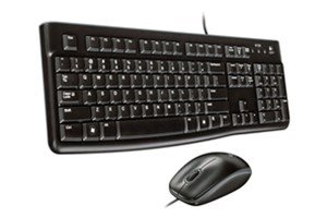 LOGITECH Žičana tipkov. s mišem MK120