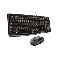LOGITECH Žičana tipkovnica s mišem MK120