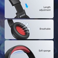 BWOO Žičane naglavne Stereo Surround slušalice s mikrofonom