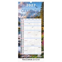 Zidni dugi obiteljski kalendar