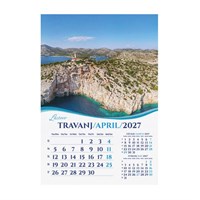 Zidni kalendar BISERI JADRANA