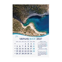 Zidni kalendar BISERI JADRANA