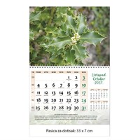 Zidni kalendar CVIJEĆE