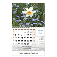 Zidni kalendar CVIJEĆE