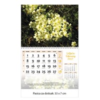 Zidni kalendar CVIJEĆE
