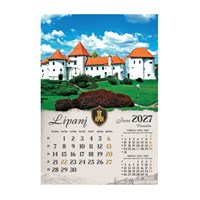 Zidni kalendar DVORCI I UTVRDE