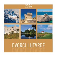 Zidni kalendar DVORCI I UTVRDE