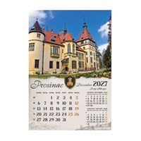 Zidni kalendar DVORCI I UTVRDE