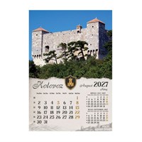 Zidni kalendar DVORCI I UTVRDE
